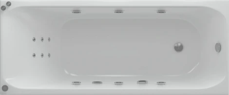 Акриловая ванна Акватек Альфа 170 см