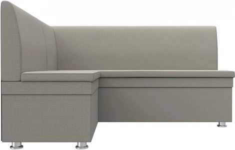 Диван кухонный угловой Уют левый угол (Бежевый/Рогожка) Лига Диванов арт.124130L