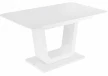 11187Стеклянный стол Woodville Vlinder 140 super white 11187